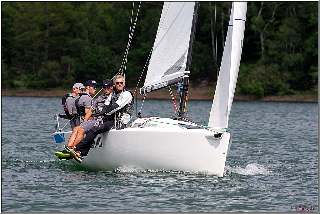 J70 - WOODLAND, 12.06.2021 Segelboot; Segeln; Woodland; Spinnaker; J70; Sorpesee; Sauerland